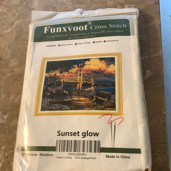 Funxvoot cross‎ stitch Sunset glow New - Picture 2 of 14
